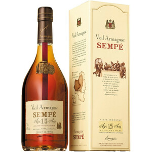 Арманьяк "Sempe" 15 Ans, gift box, 0.7 л