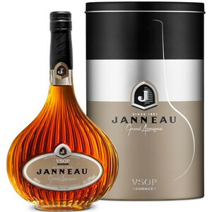 Арманьяк Armagnac Janneau VSOP in metal box, 0.7 л
