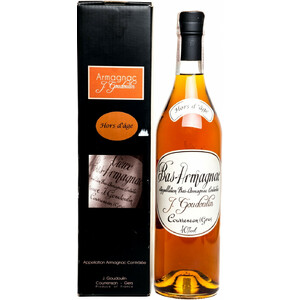 Арманьяк Veuve J.Goudoulin, Bas-Armagnac Hors d'Age AOC, gift box, 0.7 л