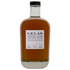 Арманьяк Gelas, "Single Cask" 3 Ans, 2011, gift box, 0.7 л
