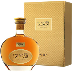 Арманьяк "Chateau de Laubade" VSOP (Carafe Acacia), gift box, 0.5 л