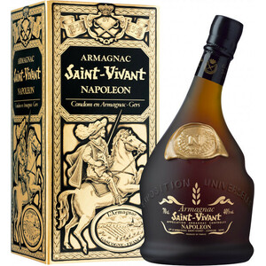 Арманьяк "Saint-Vivant" Napoleon, gift box, 0.7 л