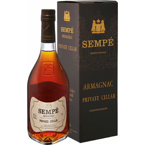 Арманьяк Armagnac Sempe, Private Cellar, gift box, 0.7 л