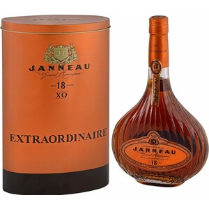 Арманьяк Janneau, "Extraordinaire" XO, 18 ans, metal box, 0.7 л