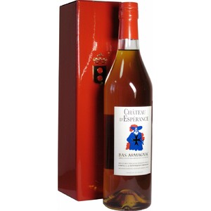 Арманьяк Chateau d'Esperance, Bas-Armagnac, 10 years, box, 0.7 л
