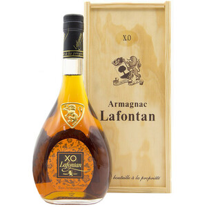 Арманьяк "Lafontan" XO, wooden box, 0.7 л