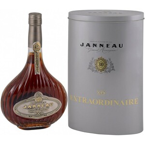 Арманьяк Janneau, "Extraordinaire" XO, 30 ans, metal box, 0.7 л