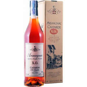 Арманьяк Castarede, "Castarede" XO, Armagnac AOC, gift box, 0.7 л