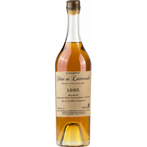 Арманьяк Fitte et Laterrade, Domaine de Pariot a Perquie, Bas Armagnac AOC, 1995, 0.7 л