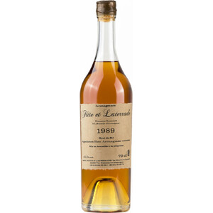 Арманьяк Fitte et Laterrade, Domaine Rousseau a Labastide d'Armagnac (41.3%), Bas Armagnac AOC, 1989, 0.7 л