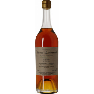 Арманьяк Fitte et Laterrade, Domaine de Miqueou a Castelnau d'Auzan, Armagnac Tenareze AOC, 1976, 0.7 л