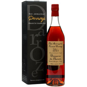 Арманьяк Darroze, Domaine de De Pounon, Bas-Armagnac, 1971, in gift box, 0.7 л