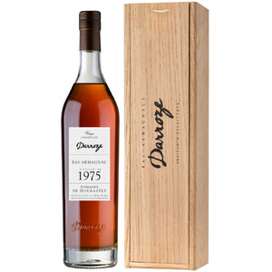 Арманьяк Darroze, Bas-Armagnac "Domaine de Hourastet", 1975, wooden box, 0.7 л