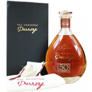Арманьяк Darroze, "Les Grands Assemblages", 50 ans d'age, Bas-Armagnac, in decanter & gift box, 0.7 л