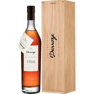 Арманьяк Darroze, Bas-Armagnac "Domaine de Bel Air", 1966, wooden box, 0.7 л