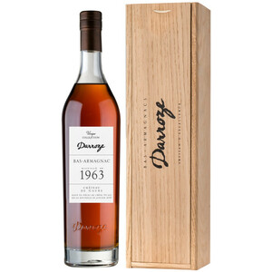 Арманьяк Darroze, Bas-Armagnac "Chateau de Gaube", 1963, wooden box, 0.7 л