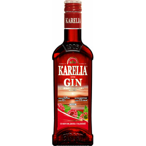 Аперитив "Карелия" со вкусом Джина с Малиной, 0.5 л