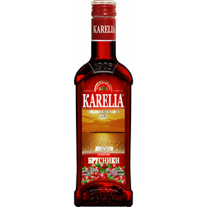 Аперитив "Карелия" со вкусом Брусники, 0.5 л
