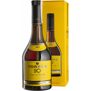 Бренди "Torres 10" Gran Reserva, gift box, 0.7 л