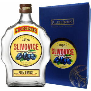 Бренди R. Jelinek, Slivovice Bila, gift box, 0.5 л