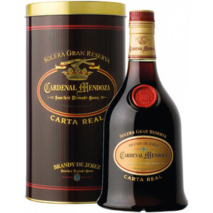 Бренди Sanchez Romate, Cardenal Mendoza "Carta Real" Solera Gran Reserva, gift box, 0.7 л