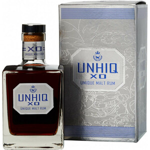 Ром "Unhiq" XO, Unique Malt Rum, gift box, 0.5 л