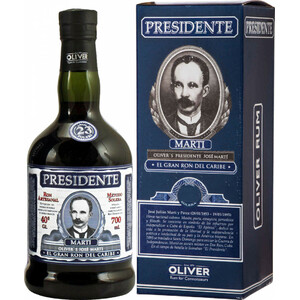 Ром "Presidente" 23 Anos, gift box, 0.7 л