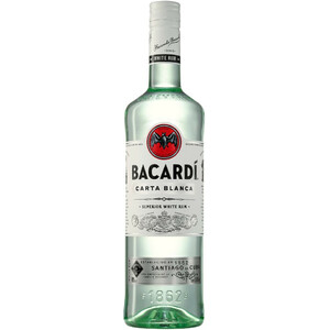 Ром "Bacardi" Carta Blanca, 0.7 л