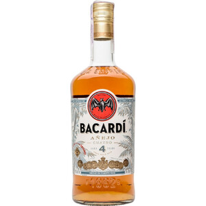 Ром "Bacardi" Anejo Cuatro, 0.7 л