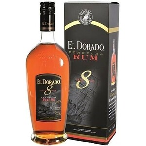 Ром "El Dorado" 8 Years Old Cask Aged, gift box, 0.7 л