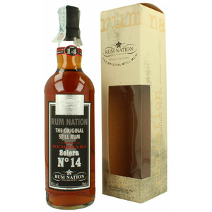 Ром "Rum Nation", Demerara Solera №14, gift box, 0.7 л