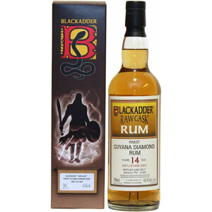 Ром Blackadder, "Raw Cask" Guyana Diamond 14 Years Old, 2003, gift box, 0.7 л