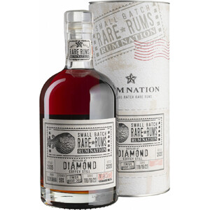 Ром "Rum Nation" Diamond SV Whisky Finish, 2005, in tube, 0.7 л