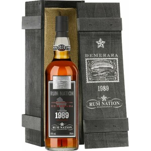 Ром "Rum Nation", Demerara 23 Years Old, wooden box, 0.7 л