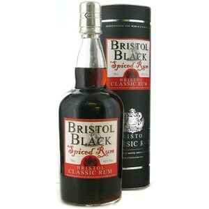 Ром Bristol Classic Rum, "Bristol Black" Spiced Rum, gift tube, 0.7 л
