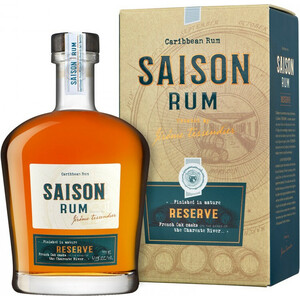 Ром "Saison" Rum Reserve, gift box, 0.7 л