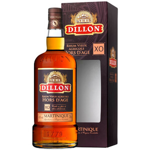 Ром "Dillon" Hors d'Age XO, Martinique AOC, gift box, 0.7 л