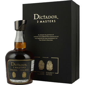 Ром Dictador, "2 Masters" Hardy, 1976/1978, gift box, 0.7 л