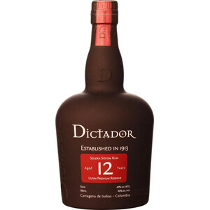 Ром "Dictador" 12 Years Old, 0.7 л