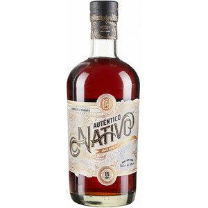 Ром "Autentico Nativo" 15 Years Old, 0.7 л
