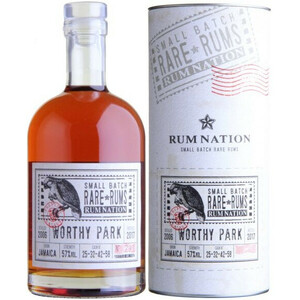Ром "Rum Nation" Worthy Park, 2006, in tube, 0.7 л