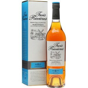 Ром "Trois Rivieres" 8 Years Old, Martinique AOC, gift box, 0.7 л