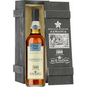 Ром "Rum Nation", Jamaica 26 Years Old, 1986, wooden box, 0.7 л