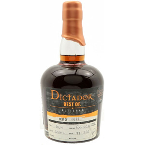 Ром Dictador, "Best Of" Altisimo, 1977, 0.7 л