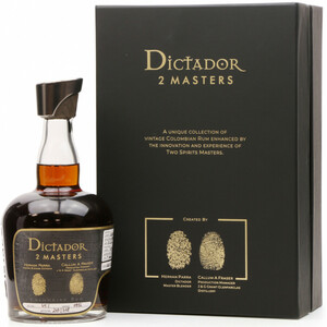 Ром Dictador, "2 Masters" Glenfarclas, 1972, gift box, 0.7 л