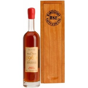 Ром Saint-Etienne Rhum Hors d'Age Grande Reserve, Millesime 1960 Martinique AOC in wooden box, 0.7 л