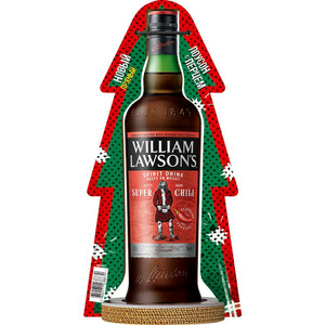 Виски "William Lawson's" Super Chili, gift pack "Spruce", 0.7 л