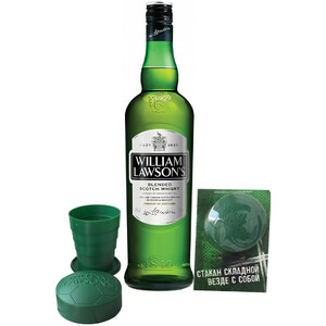 Виски "William Lawson's" with folding glass, 0.7 л