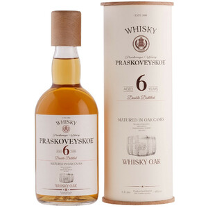 Виски Прасковейское, 6 лет, в тубе, 0.5 л