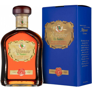 Бренди Brandy Valdespino Gran Reserva Alfonso el Sabio, gift box, 0.7 л